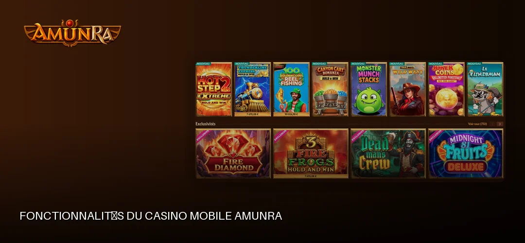Amunra Casino promotional banner